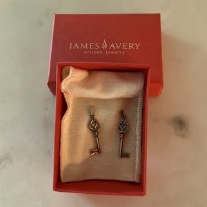 James Avery Key earrings